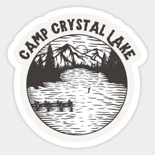 Camp Crystal Lake Sticker